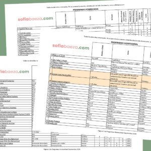 Cuadro Comparativo Programas Homeschool